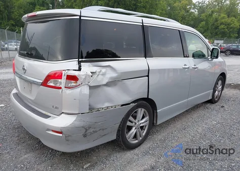 2012 Nissan Quest Sl from USA, damaged, VIN JN8AE2KP8C9035045